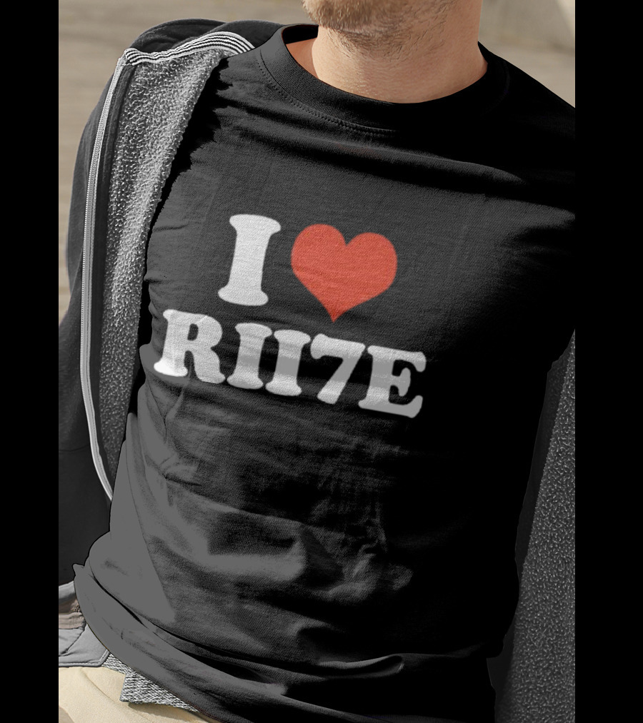 I Heart Rii7e Message T-Shirt