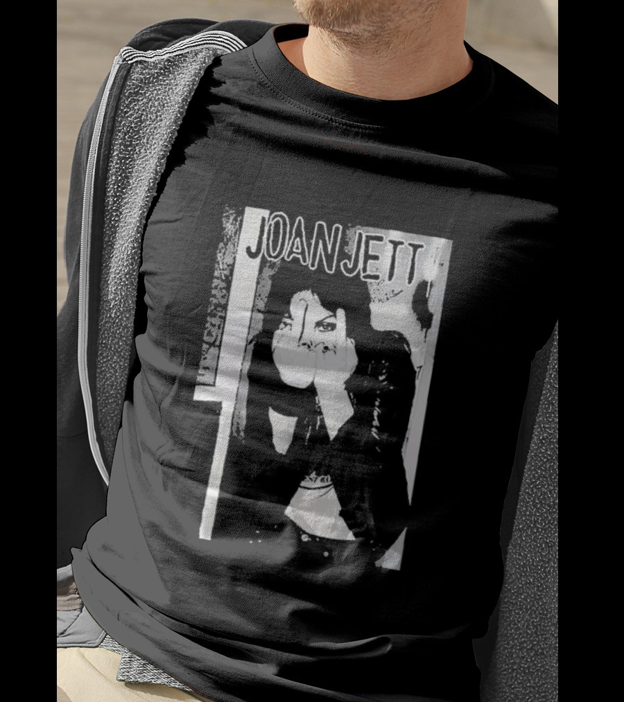 Joan Jett Rock Icon Rebel Attitude Merry Xmas T-Shirt