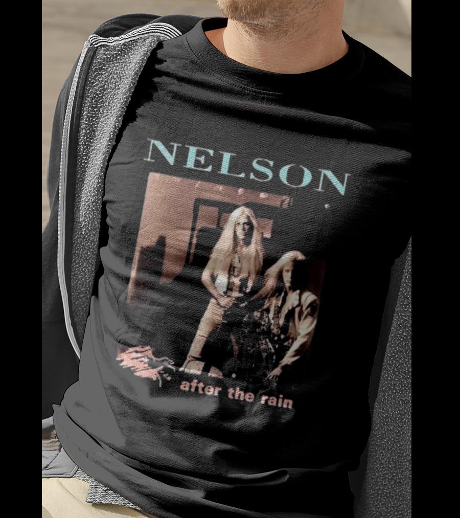 NELSON After The Rain Album Cover 90s Rock Band T-Shirt