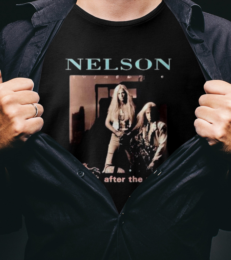 NELSON After The Rain Album Cover 90s Rock Band T-Shirt