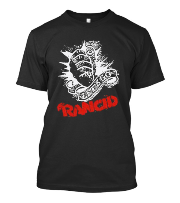 Rancid Let's Go Fist Exploding T-Shirt