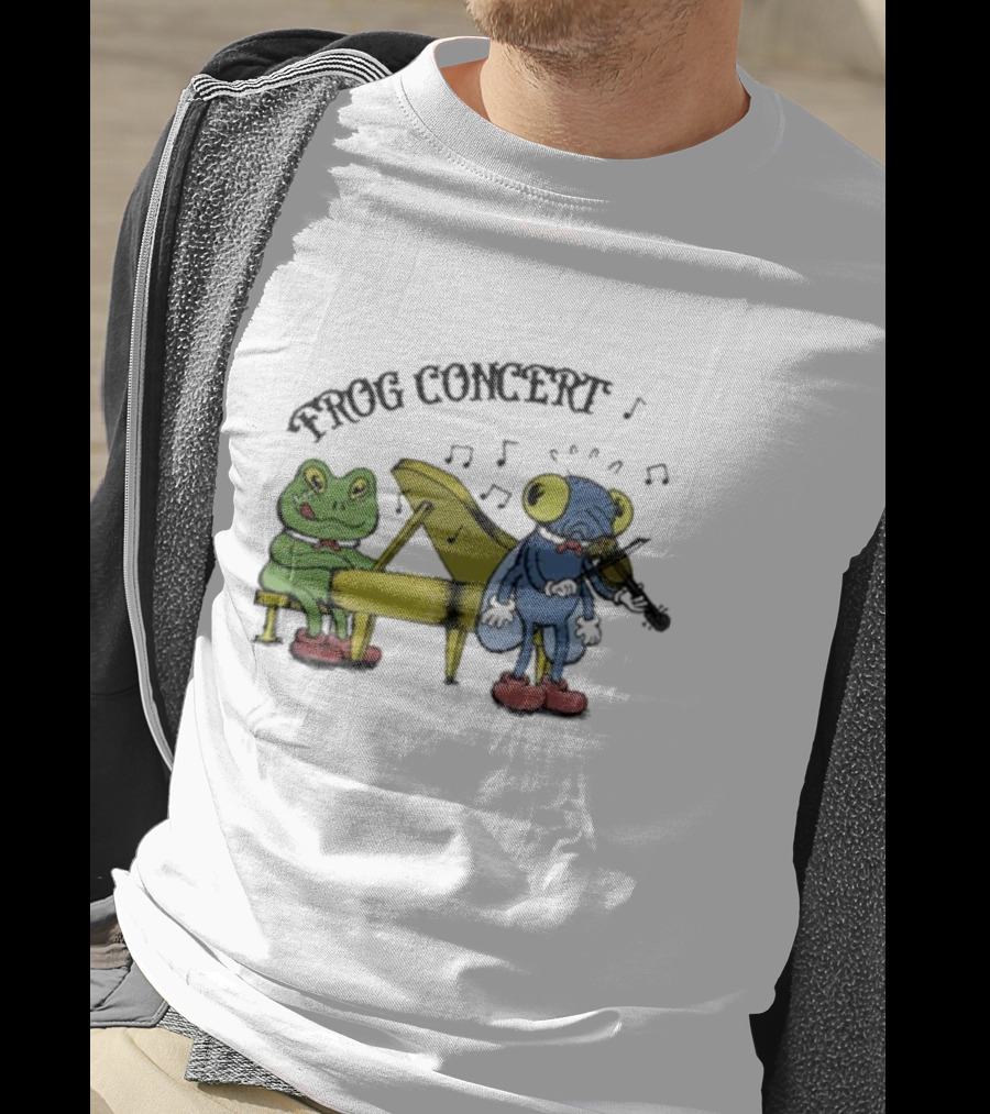 Frog Concert Cartoon Phantom Lure Fun Times T-Shirt