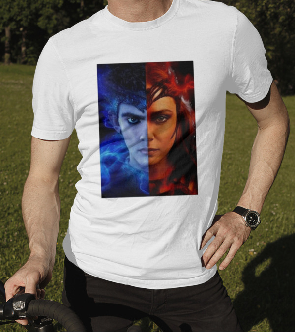 ReI Loves Joe Locke Billy Maximoff Wanda Maximoff Agatha All Along Twins Of Magic Showdown T-Shirt