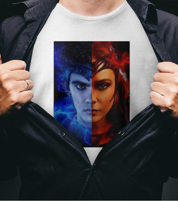 ReI Loves Joe Locke Billy Maximoff Wanda Maximoff Agatha All Along Twins Of Magic Showdown T-Shirt