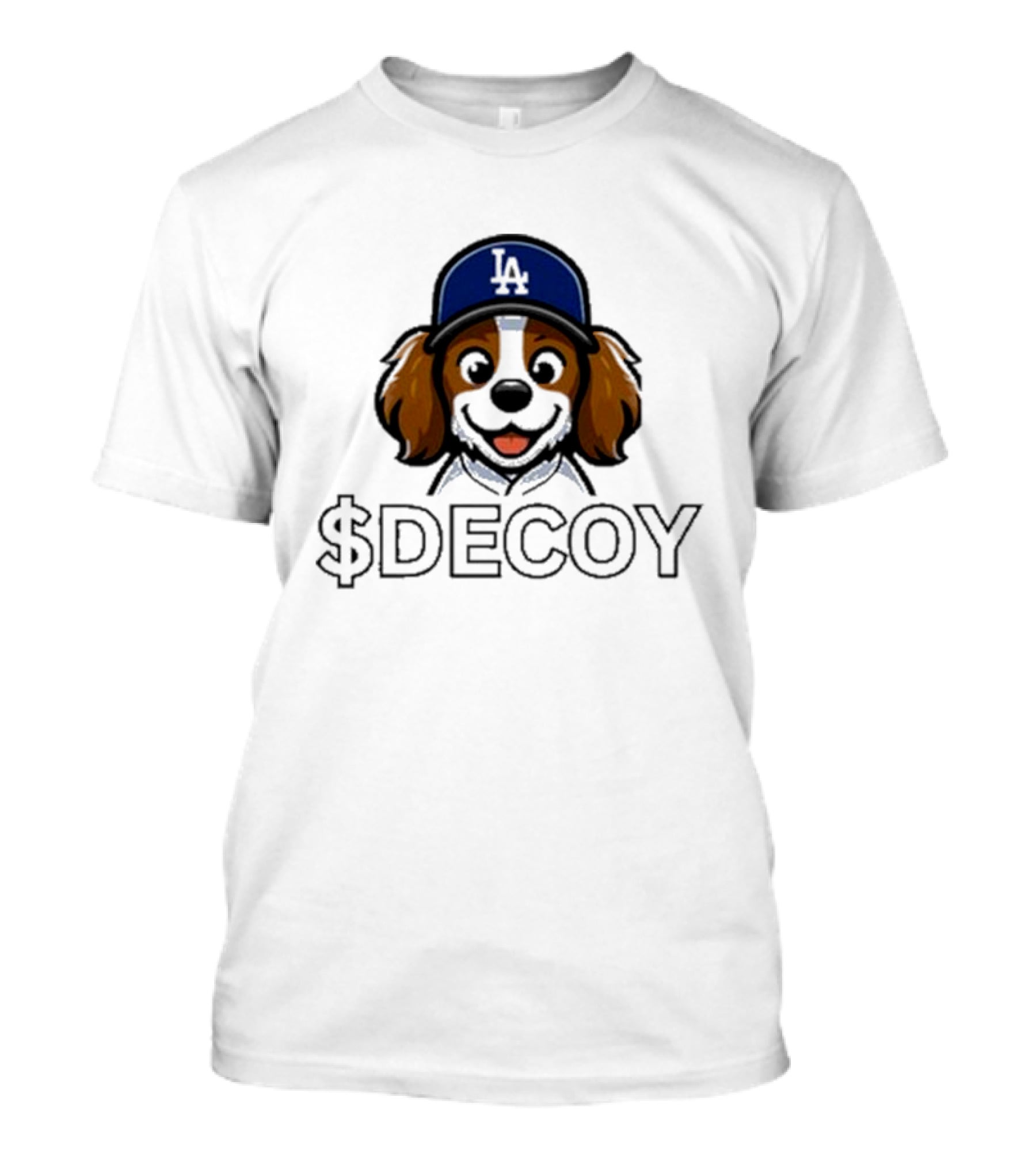 Shohei Ohtani LA Cap Dog $Decoy T-Shirt