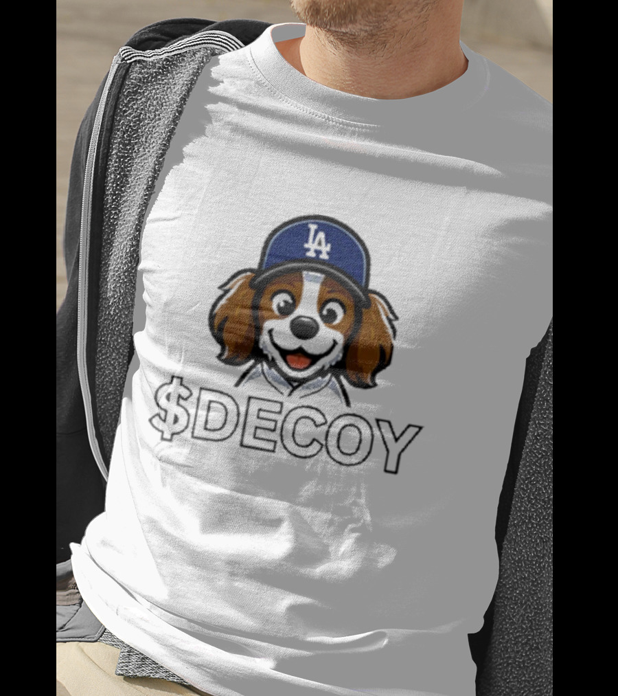 Shohei Ohtani LA Cap Dog $Decoy T-Shirt