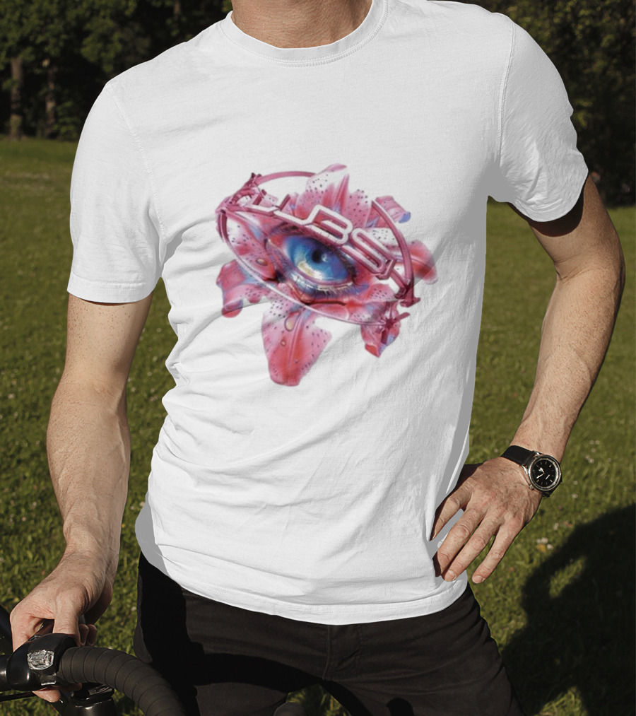 Shygirl Club Shy Inna Eye Vision Flower 3D Elements T-Shirt