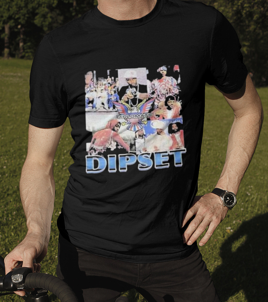 Dipset Diplomats Classic Hip Hop Collage With Eagle T-Shirt