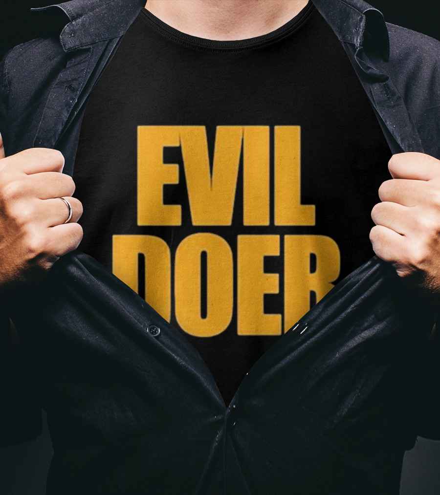 Evil Doer Green And Orange T-Shirt