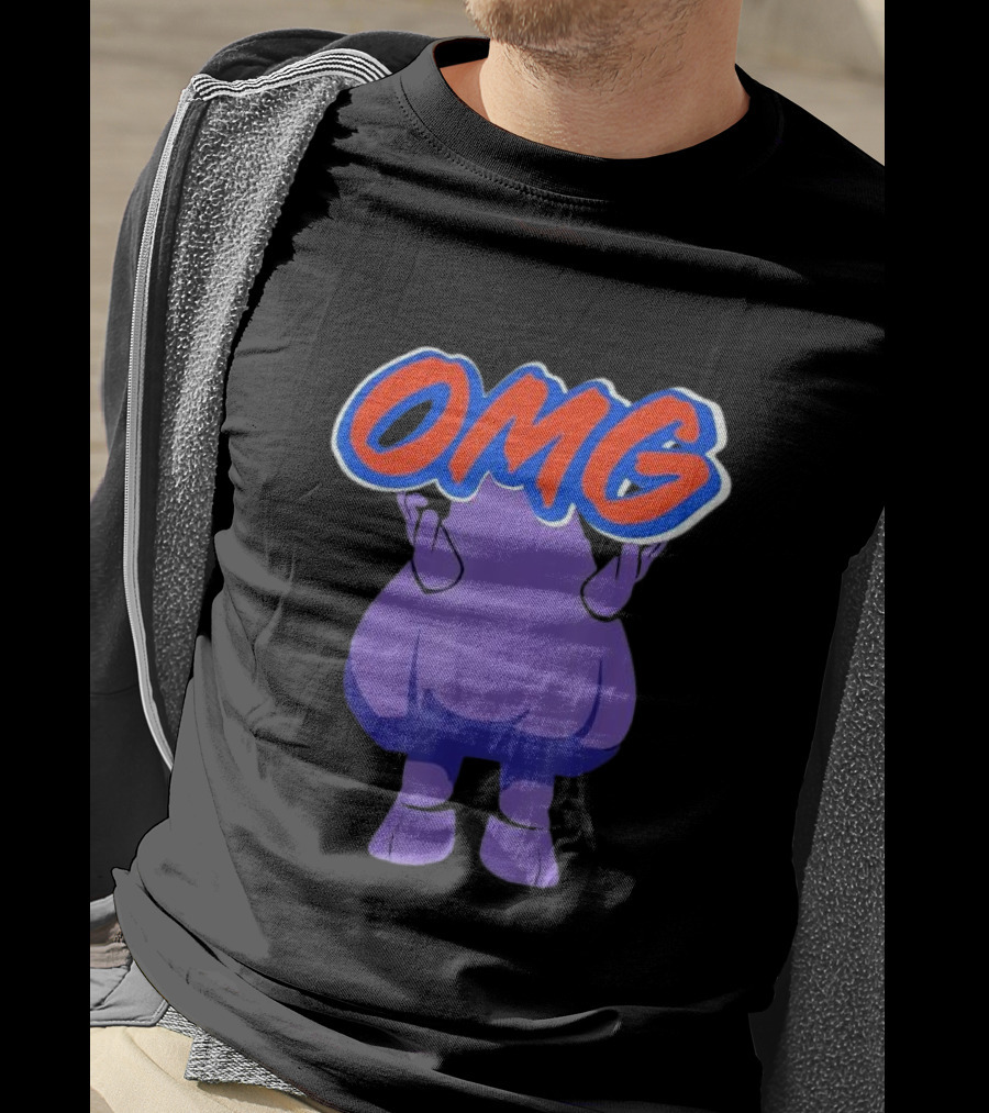 Grimace OMG New York Yankees Colors T-Shirt