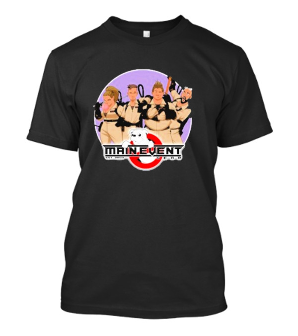 Halloween Main Event 2024 Ghostbusters Parody With Characters T-Shirt