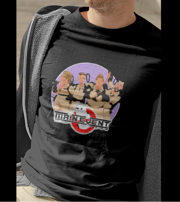 Halloween Main Event 2024 Ghostbusters Parody With Characters T-Shirt