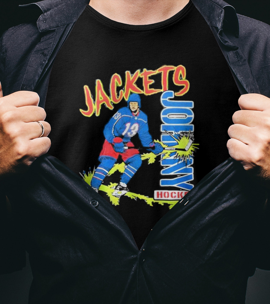 Jackets Johnny Hockey 13 Retro Ice Blast T-Shirt