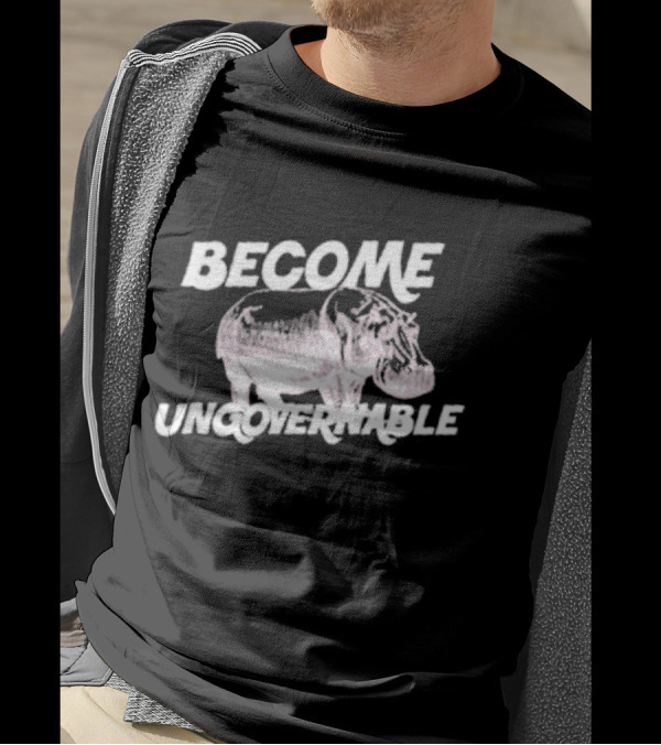 Become Ungovernable Hippo Halloween Moo Deng T-Shirt
