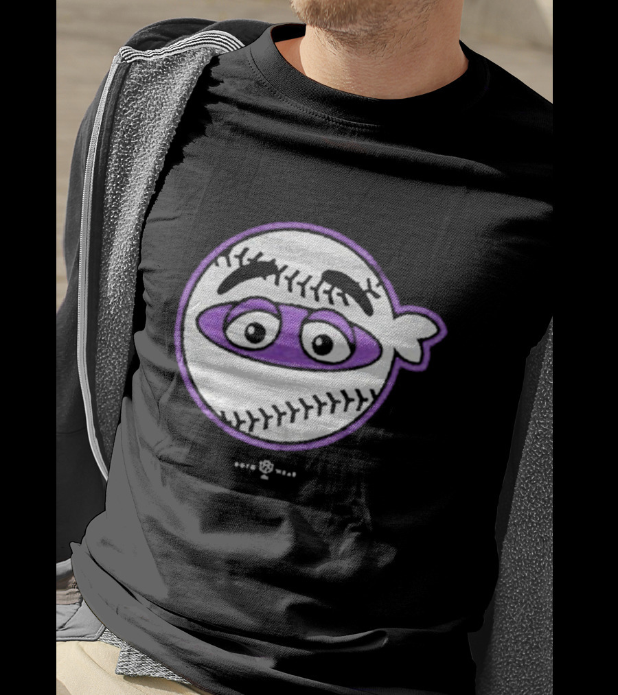 Pitching Ninja Baseball Emoji By Soto Wear T-Shirt