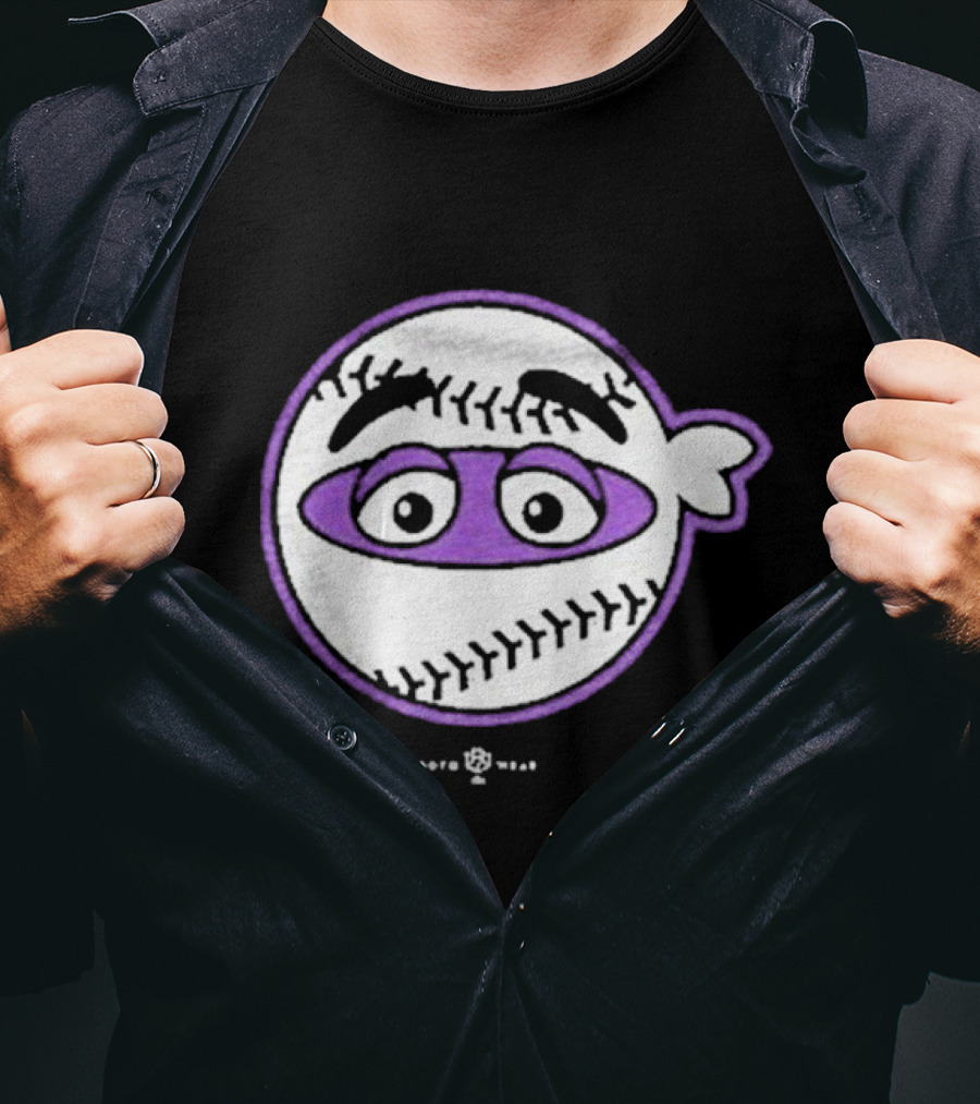 Pitching Ninja Baseball Emoji By Soto Wear T-Shirt