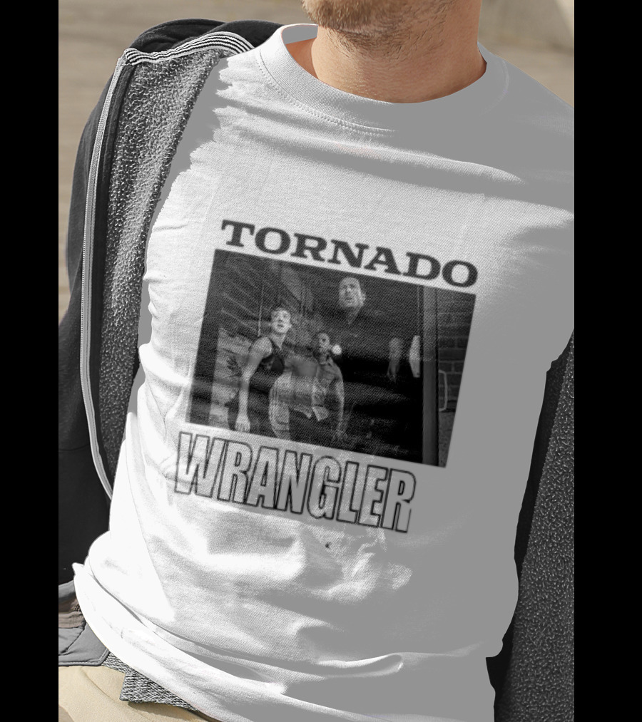 Tornado Wrangler Twisters Tyler Kate And Javi T-Shirt