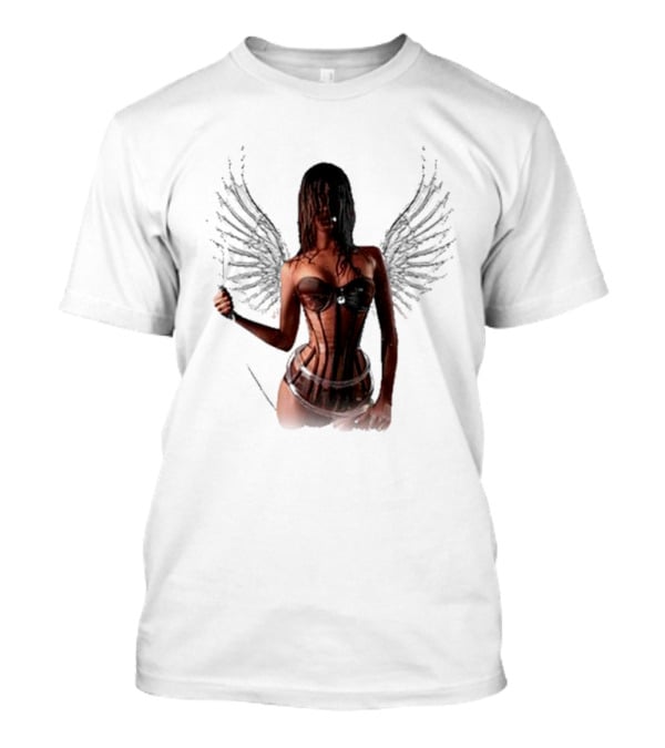 Tyla X Victoria's Secret Angel Wings Corset Fashion T-Shirt