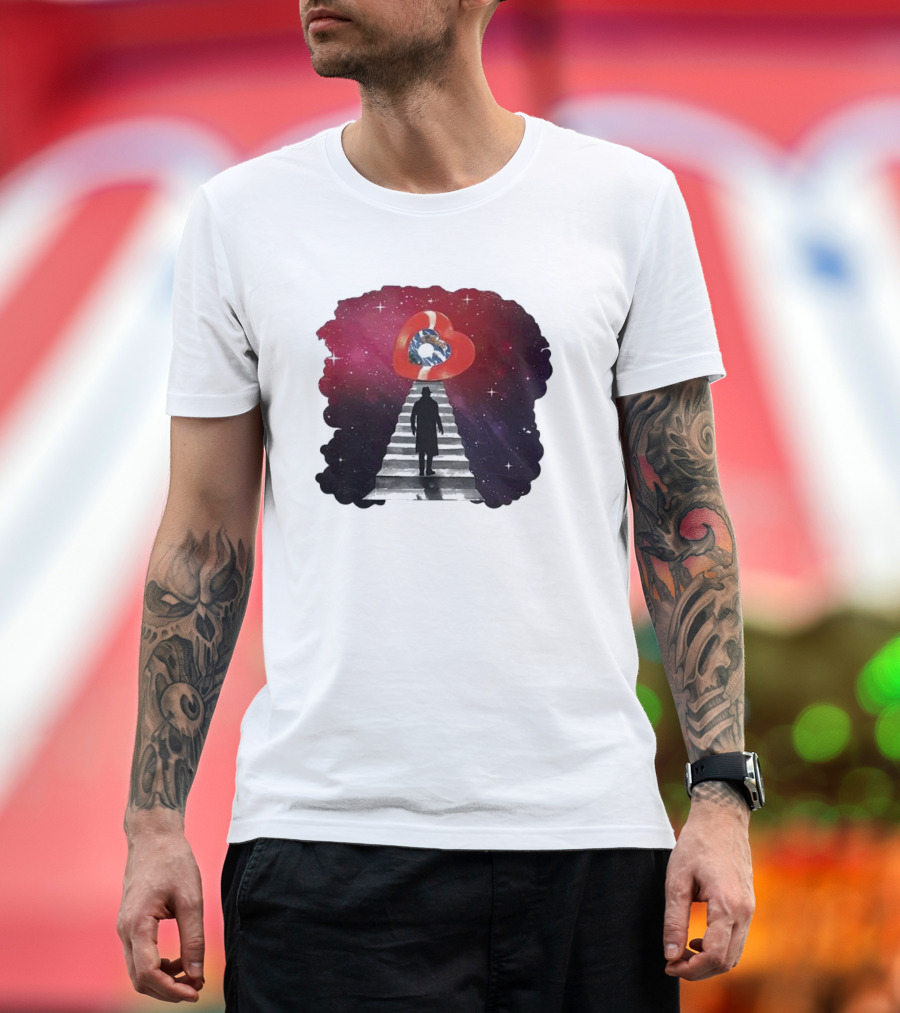 Where Is Love Bobby Caldwell Stairway to Heart and Stars Journey T-Shirt