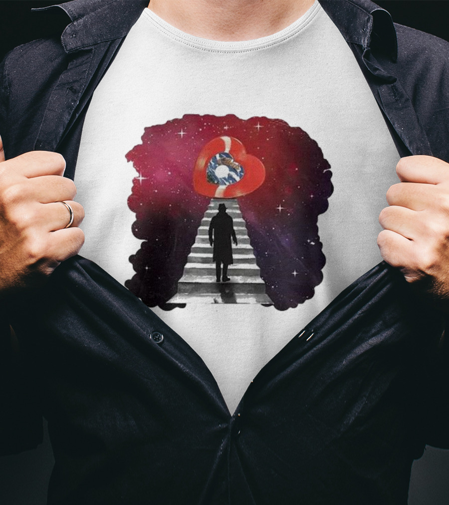 Where Is Love Bobby Caldwell Stairway To Heart And Stars Journey T-Shirt