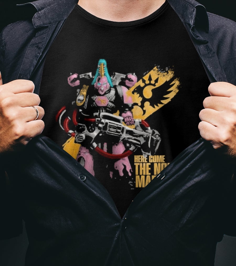 Here Come The Noise Marines Warhammer 40K Space Marine T-Shirt