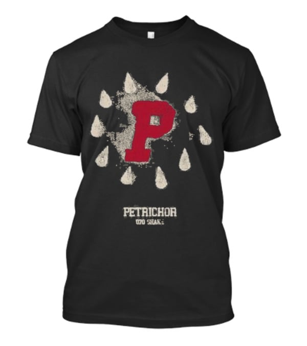 Petrichor 070 Shake Red P Rain Droplets T-Shirt