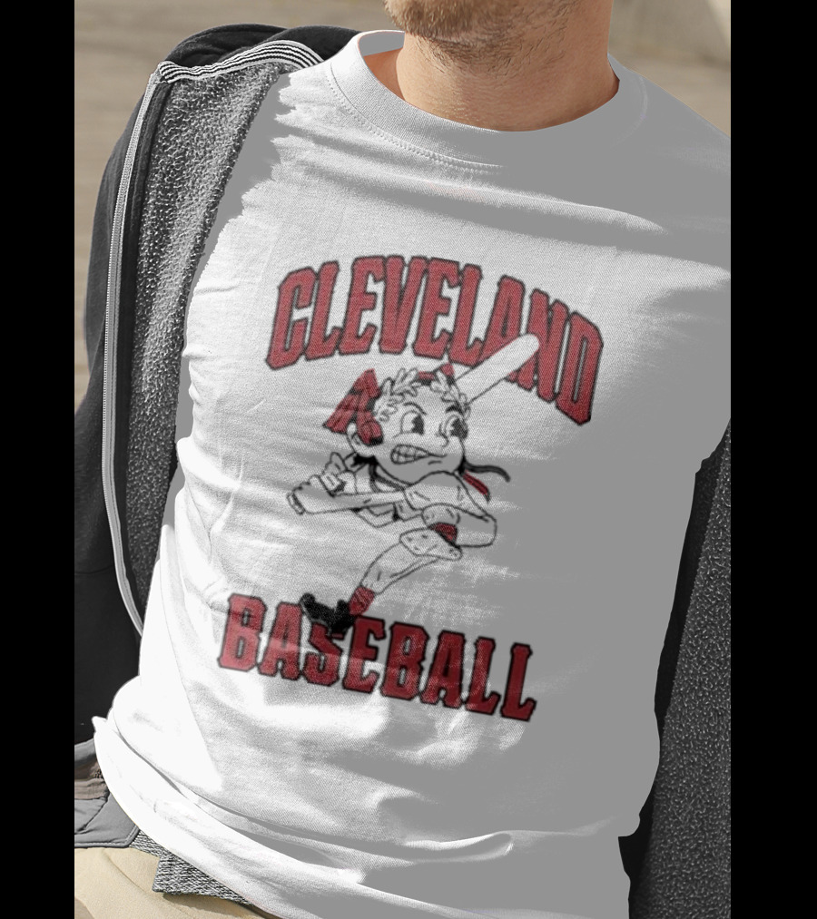 Cleveland Baseball Retro Chief Wahoo Character T-Shirt