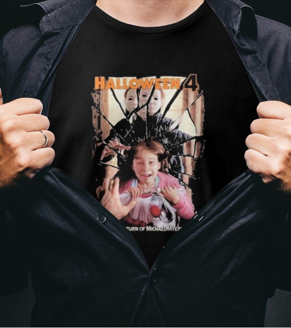 Terrorthreads Halloween 4 The Return Of Michael Myers The Nightmare Isn’t Over T-Shirt