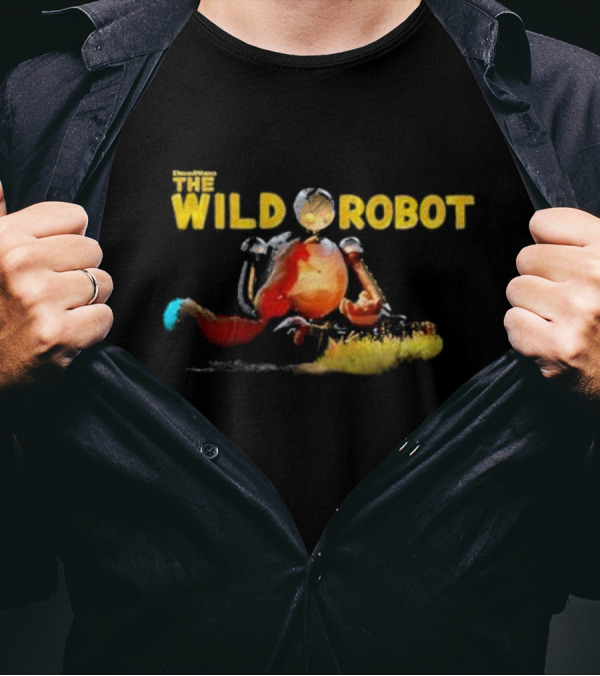 The Wild Robot 2024 Disney Mecha Nature Adventure T-Shirt