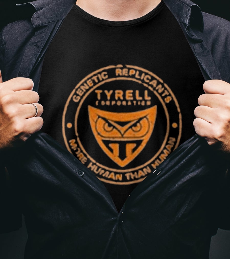 Tyrell Corporation Genetic Replicants More Human Than Human T-Shirt