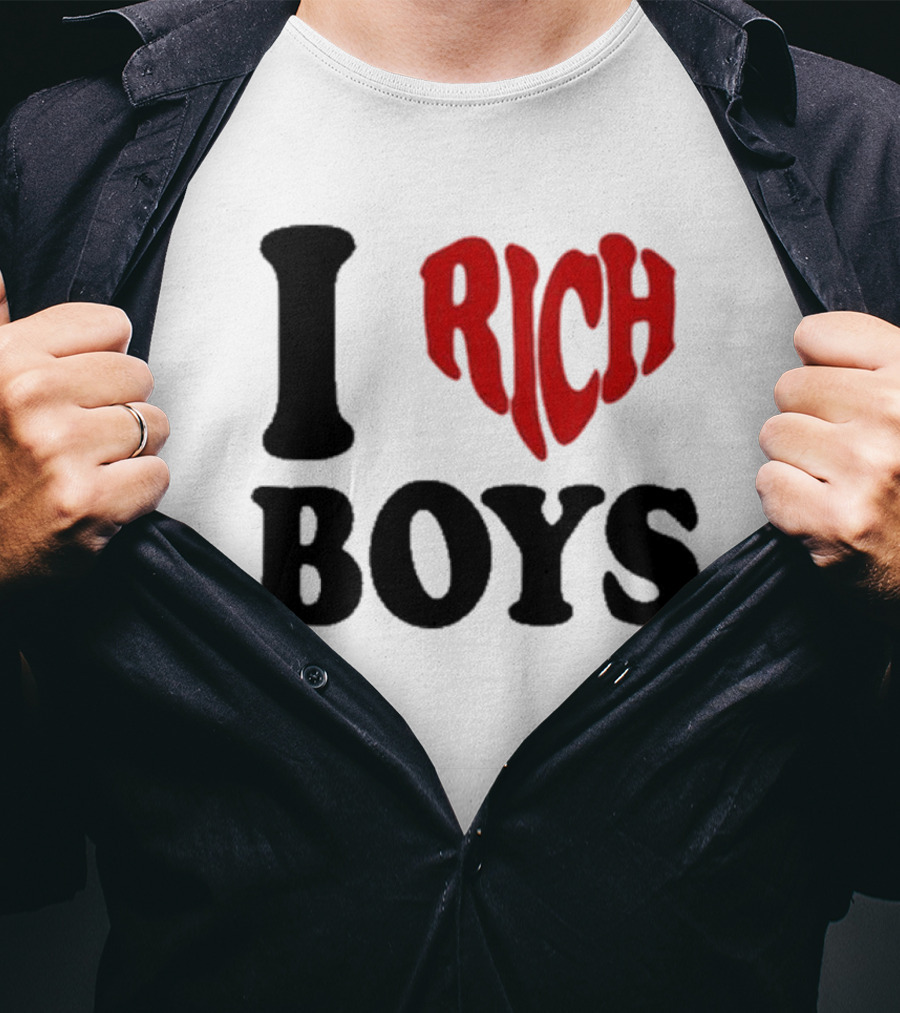 Flippa I Love Rich Boys T-Shirt