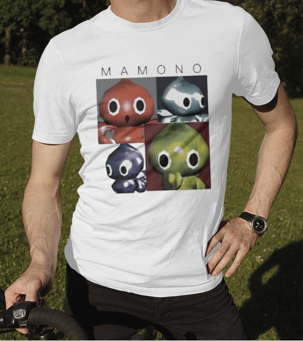 Mamono Ss24 Cute Colorful Creatures Quartet Chowlf T-Shirt