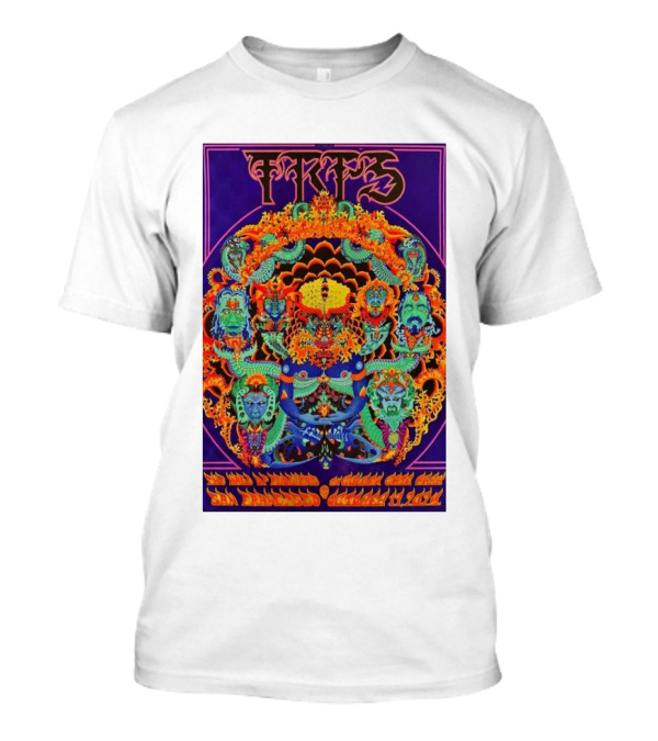 TRPS Show The Hall Of Flowers Golden Gate Park Saturday Oct 19 2024 San Francisco Psychedelic T-Shirt