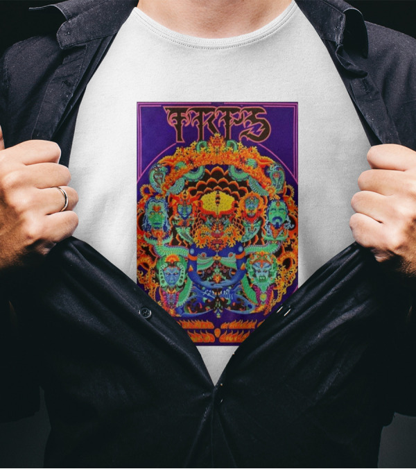 TRPS Show The Hall Of Flowers Golden Gate Park Saturday Oct 19 2024 San Francisco Psychedelic T-Shirt