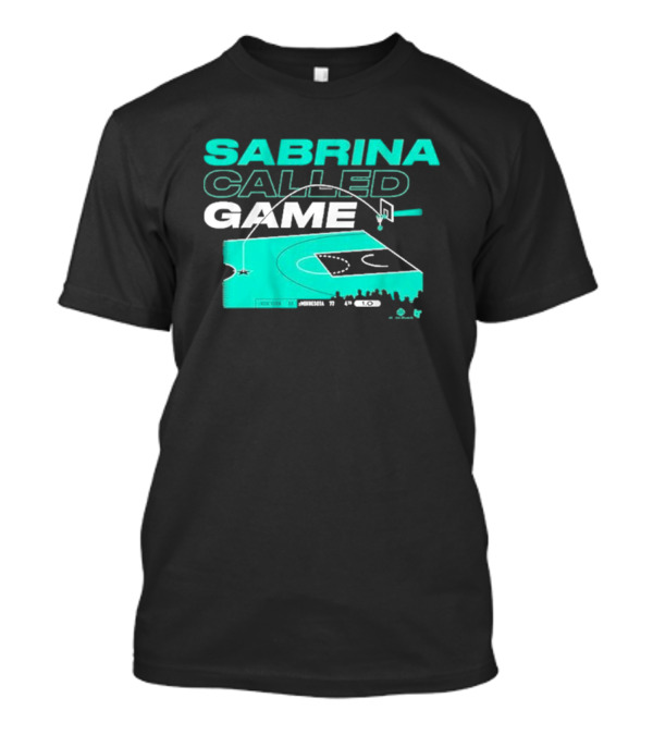 Sabrina Called Game New York Minnesota 4th Quarter Basketball Court T-Shirt