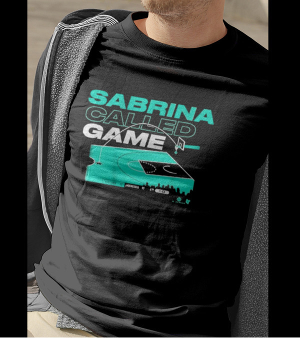Sabrina Called Game New York Minnesota 4th Quarter Basketball Court T-Shirt