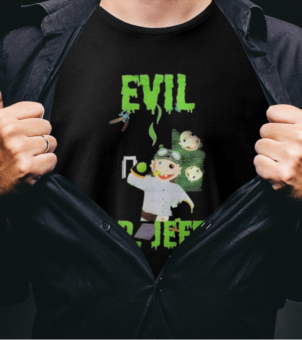 SML Evil Dr. Jeffy Mad Scientist Experiment Puppet T-Shirt