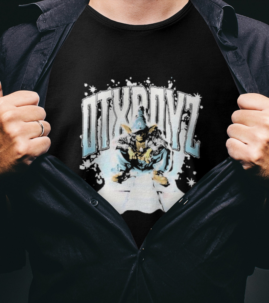 Geezy World Gremlin Black OTXBOYZ T-Shirt