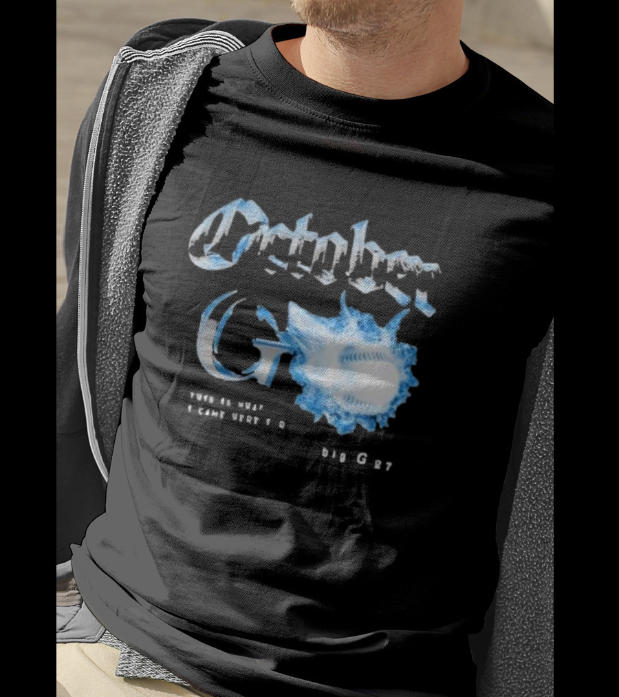 October G Big G27 Jomboy Media Baseball T-Shirt