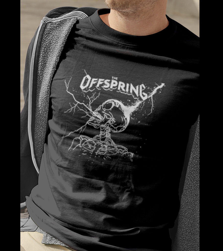 Supercharged Skeleton The Offspring T-Shirt
