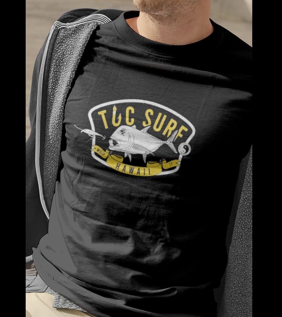 T&C Surf Hawaii Whip It Fishing Jersey T-Shirt