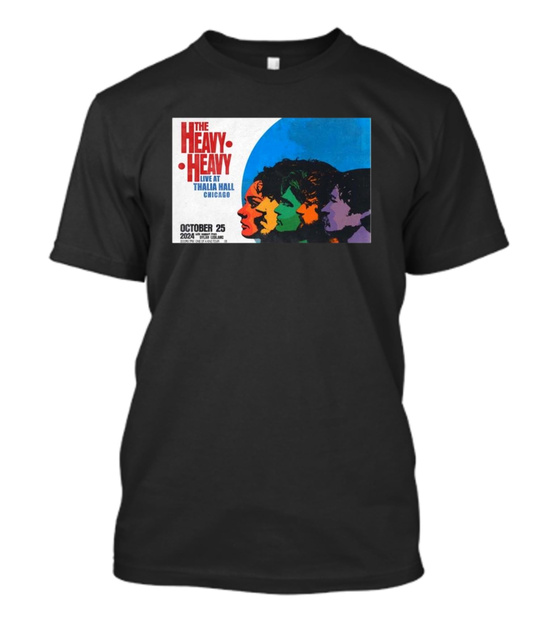 The Heavy Heavy Live At Thalia Hall Chicago October 25 T-Shirt