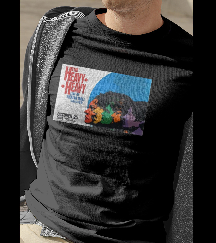The Heavy Heavy Live At Thalia Hall Chicago October 25 T-Shirt
