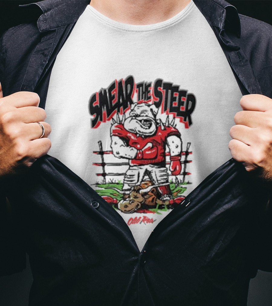 Old Row Smear The Steer Dawgs Win T-Shirt
