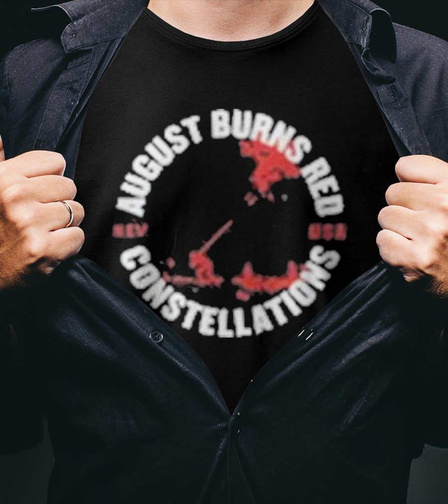August Burns Red Constellations Rev USA When We Were Young Festival T-Shirt