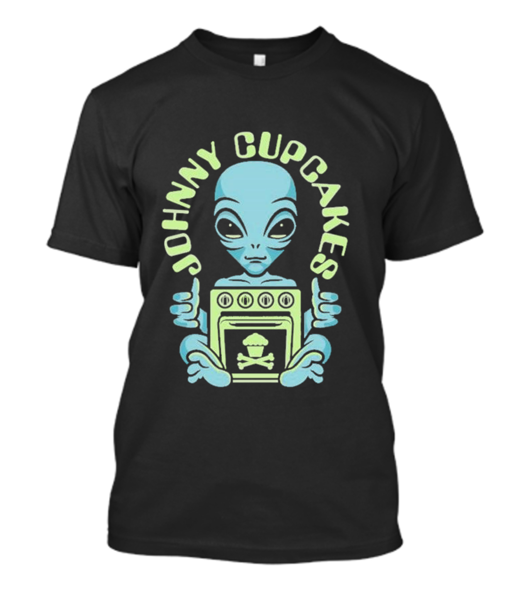 Johnny Cupcakes Alien Oven Skull Glow T-Shirt