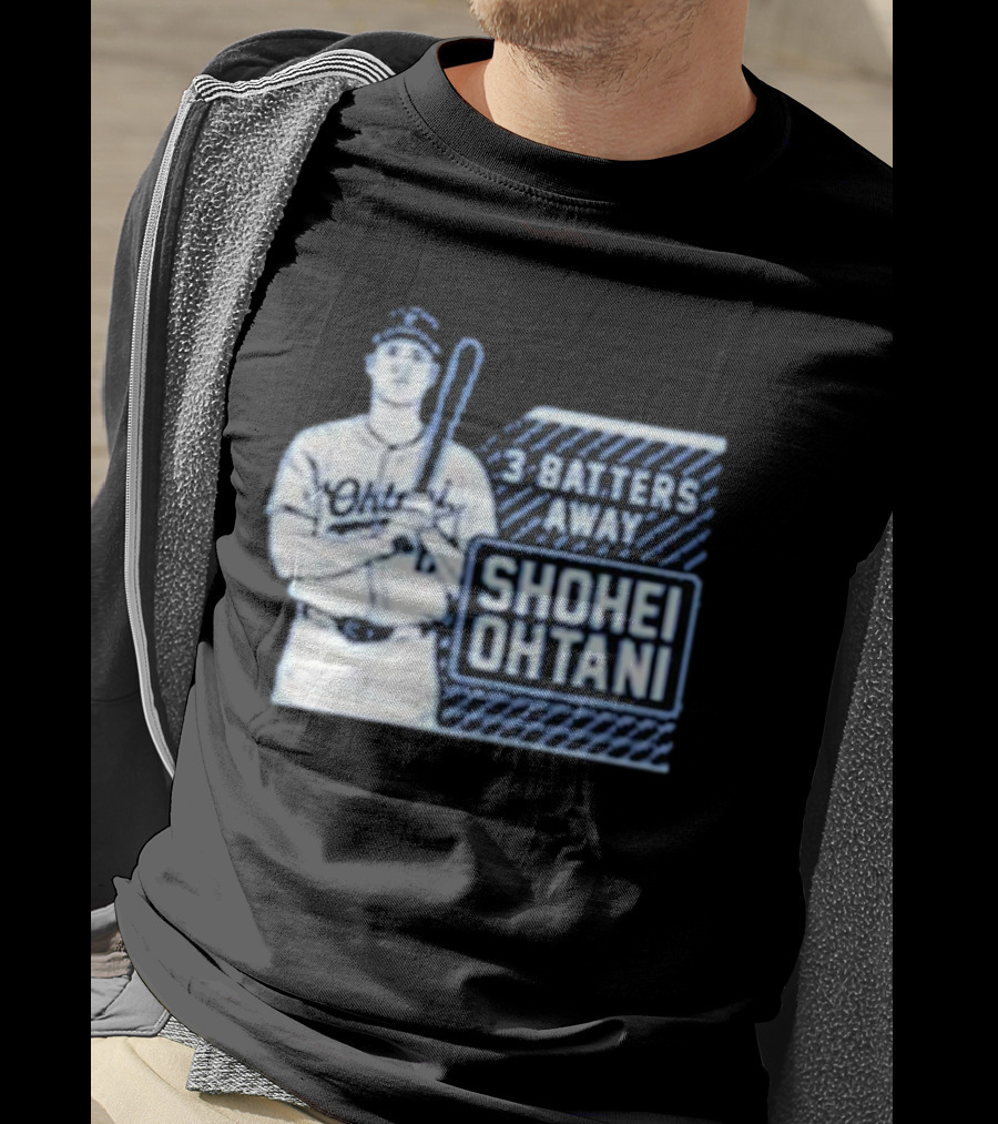 Shohei Ohtani 3 Batters Away Tracker T-Shirt