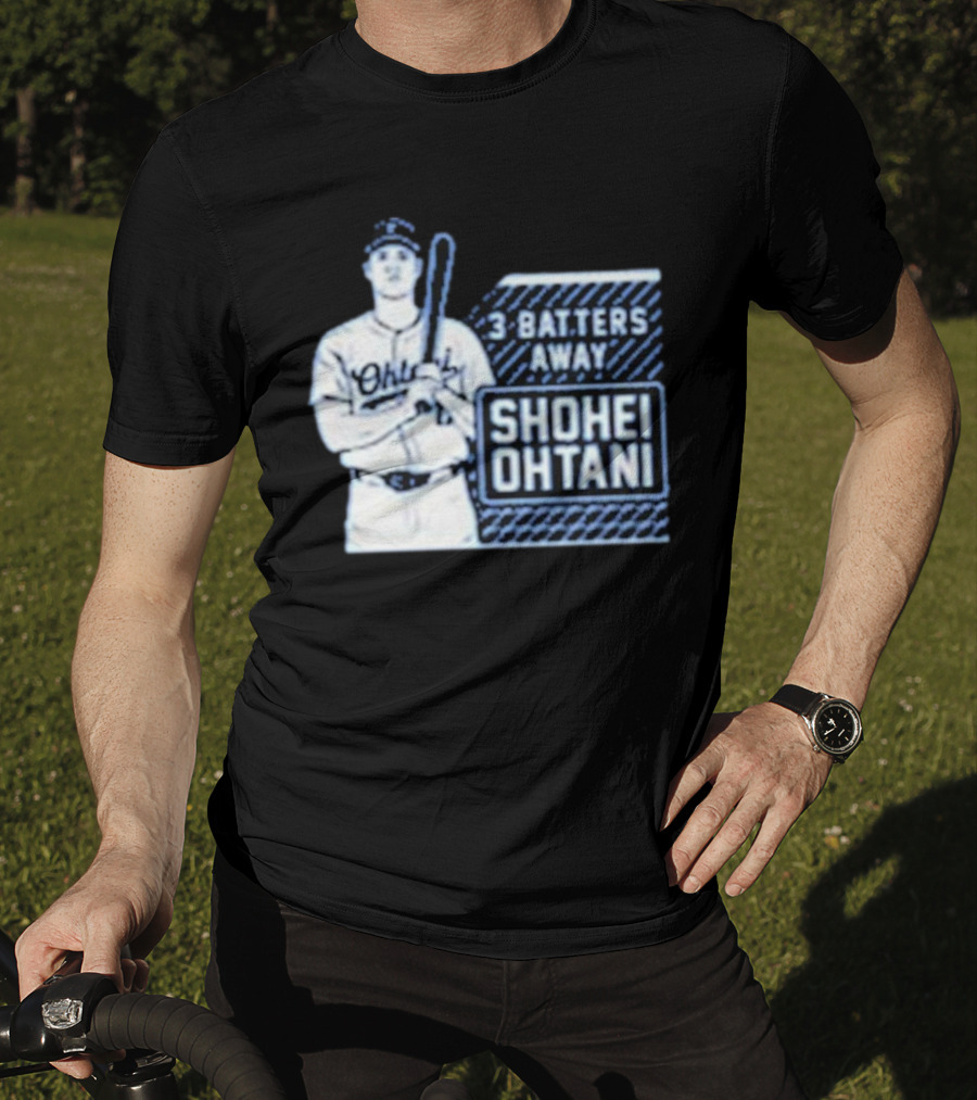 Shohei Ohtani 3 Batters Away Tracker T-Shirt