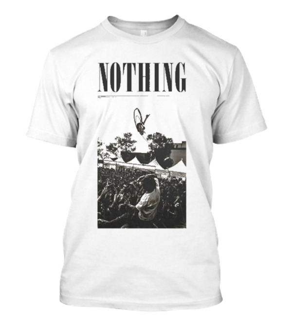 Band Of Nothing If You Feel Like Letting Go 2024 Crowd Surfing Festival Scene T-Shirt