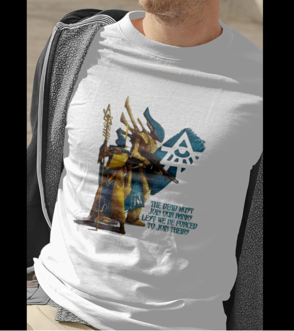 Craftworld Iyanden The Dead Must Join Our Ranks Eldar Guardians Symbolic T-Shirt